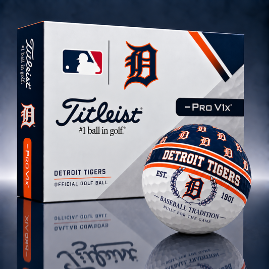 Titleist X Premium MLB DET PERSONALIZED GOLF BALL LIMITED EDITION 2909