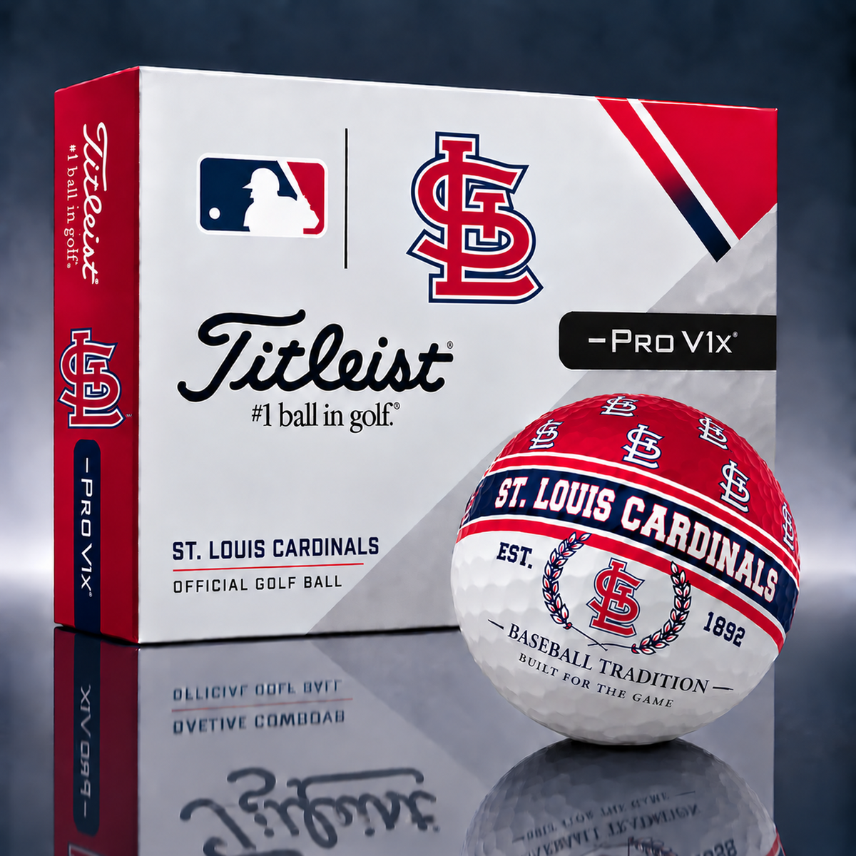 Titleist X Premium MLB STL PERSONALIZED GOLF BALL LIMITED EDITION 2909