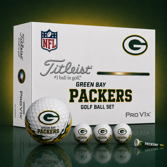 Titleist X Premium NFL GB PERSONALIZED GOLF BALL LIMITED EDITION 2408 V2