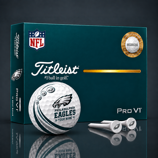 Titleist X Premium NFL PHI PERSONALIZED GOLF BALL LIMITED EDITION  V4