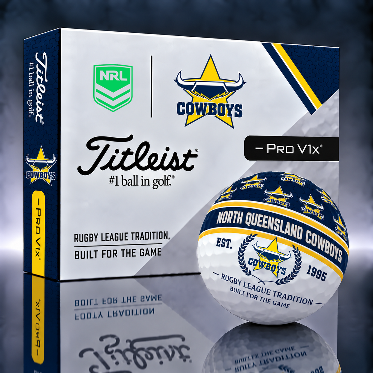 Titleist X Premium NRL NQC PERSONALIZED GOLF BALL LIMITED EDITION V5