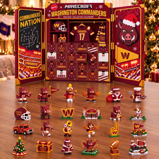 WAS x 1-of-1 Custom NFL Team Christmas Advent Calendar Blind Box Set