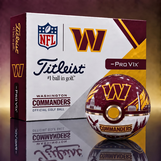 WC x 1-of-1 NFL Pokeball Titleist Pro V1x Golf Balls
