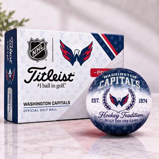 WC x NHL Custom LV x Titleist Pro V1 Golf Balls Set V2