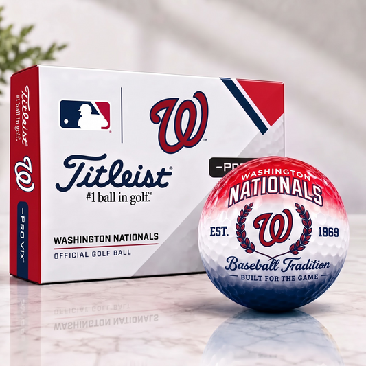 WN x Custom MLB Football Tradition Golf Ball Set