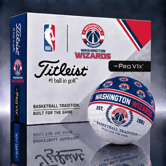 WW x NBA 1-OF-1 IN-HOUSE CRAFTED TITLEIST PRO V1X NBA LIMITED EDITION GOLF BALLS