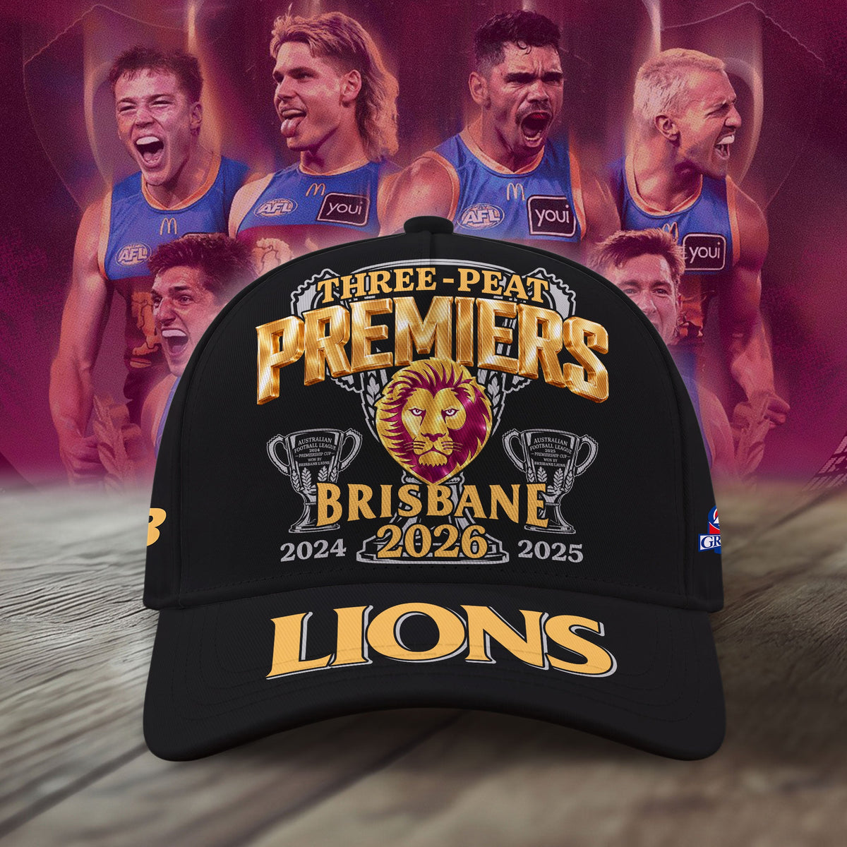PREMIUM AFL X BL THANK FOR MEMORIES CHAMPIONSHIPÂ CAP V3  LIMITED EDITION NDT VHM 2026