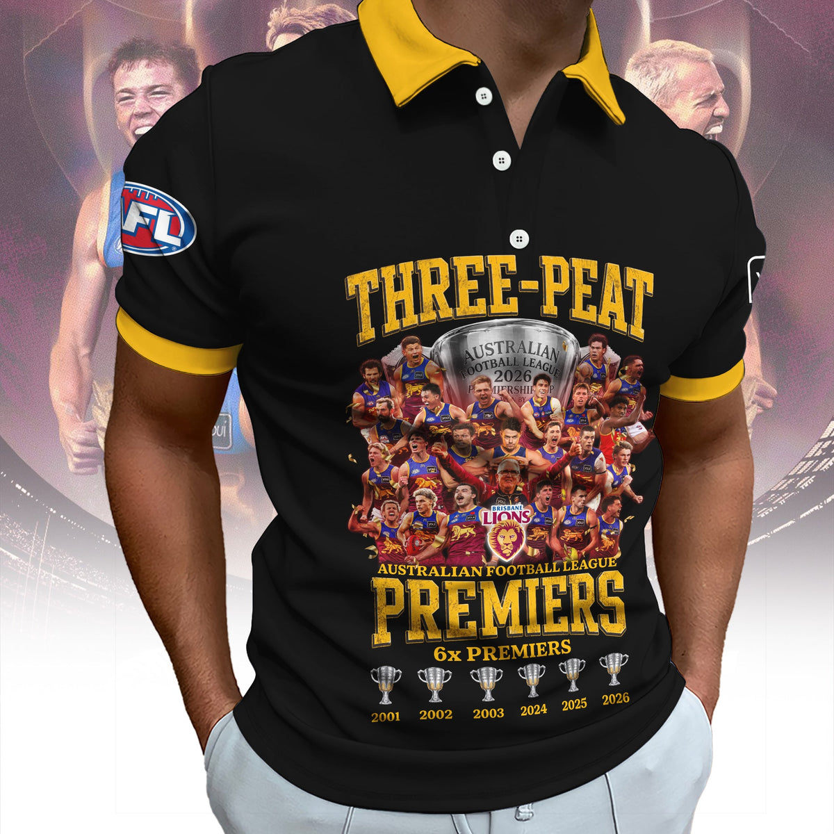 PREMIUM AFL X BL THANK FOR MEMORIES CHAMPIONSHIPÂ POLO  V3 LIMITED EDITION NDT NHM 2026