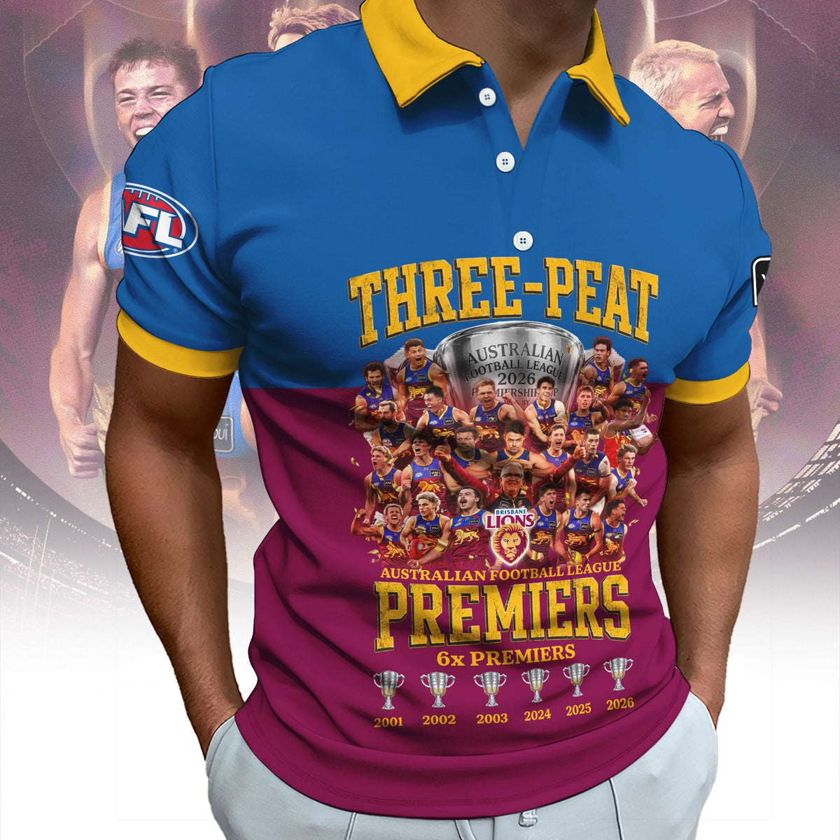 PREMIUM AFL X BL THANK FOR MEMORIES CHAMPIONSHIPÂ POLO  V3 LIMITED EDITION NDT NHM 2026