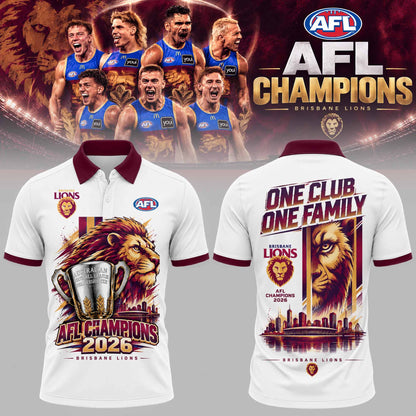 PREMIUM AFL X BL THANK FOR MEMORIES CHAMPIONSHIPÂ POLO SHIRT V04 LIMITED EDITION NDT VHM 2026