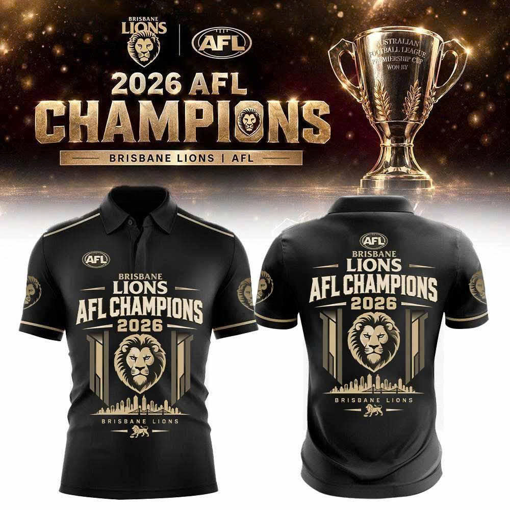 PREMIUM AFL X BL THANK FOR MEMORIES CHAMPIONSHIPÂ POLO SHIRT V04 LIMITED EDITION NDT VHM 2026