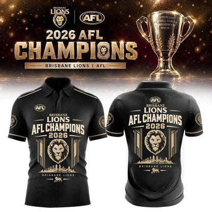 PREMIUM AFL X BL THANK FOR MEMORIES CHAMPIONSHIPÂ POLO SHIRT V04 LIMITED EDITION NDT VHM 2026
